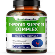 Thyroid Support for Women and Men with Iodine, Vitamin B12, Ashwagandha, L - Tyr