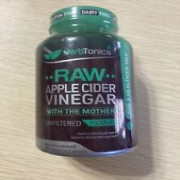 HerbTonics Raw Apple Cider Vinegar With The Mother Capsules Exp 04/26