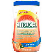 Citrucel Sugar Free Fiber Powder , Orange Flavor - 32 Ounces