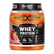 Body Fortress Super Advanced 100% Premium Whey Protein Powder Strawberry 1.78lbs