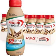 Premier Protein Shake, Cafe Latte, 30g Protein, 11.5 Fl Oz, 12 Ct (01/30/2025)