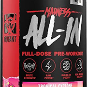 Mutant Madness All-in | Full Dosed Pre-Workout - Tropical Cyclone - 18 Serving - 504 g (17.8oz)