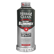Herbal Clean - Ultra Eliminex, Premium 1 Step Ultimate Cleanse, Same-Day Detox, (Tropical Fruit, 32 fl oz)