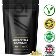 ✅Quercetin 800mg & Bromelain with BioPerine Sophora Japonica Extract Pineapple✅