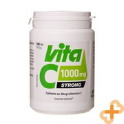 VITA C STRONG 1000mg 100 Tablets High Vitamin C Concentration Immune System