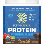 - Warrior Blend - Plant Based Raw Vegan Pea Protein Powder with Hemp Protein and