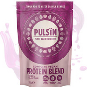 - Complete Berry Vegan Protein Blend - 20G Plant Based Protein - Natural, Gluten