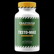 Crazybulk Natural TESTO-MAX 120 Capsules (Power House For Monster Muscle Gains)