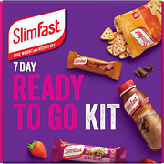 Slimfast 7 Day Ready to Go Kit, Healthy Snack Box for Balanced Diet and Nutritio