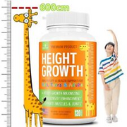 Height Growth Calcium Vitamin D Caps Natural - Promote Bone Growth 30 To120Caps