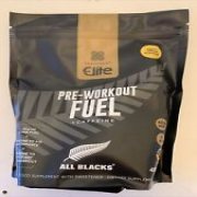 Healthspan Elite All Blacks Pre-Workout Fuel + Caffeine 480g Zesty Lemon Vegan