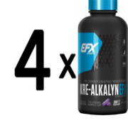 (480 g, 350,16 EUR/1Kg) 4 x (All American EFX Kre-Alkalyn EFX - 240 caps)