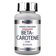 SCITEC NUTRITION BETA CAROTENE 90 CAPS - Antioxidans Zellschutz, Hautgesundheit