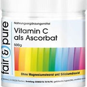 Fair & Pure® - Vitamin C Als Ascorbat - 500G Pulver - 100% Pur Ohne Zusatzstoffe