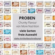 Chunky Flavour - More Nutrition - PROBEN - z.B. Tiramisu, Vollmilchschokolade