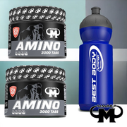 Mammut Amino 3000 Aminosäuren Tabletten 2 x 300 Tabs mit Sportbottle 56,60€/kg