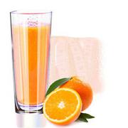 Orange Veganes Protein Eiweiß Pulver Zuckerfrei