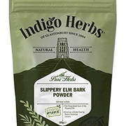 Indigo Herbs Slippery Elm Bark Powder 100g | Digestive Health Support | Vegan Pure Powder