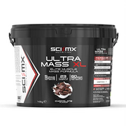SCI-MX Ultra Mass XL Super-Premium Hardcore Mass & Weight Gaining Formula With A Full Spectrum Of BCAA, Vitamins and Minerals 4KG - Chocolate Flavour - 13 Servings