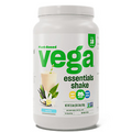 Vega Essentials Shake Plant Based Protein Powder, Vanilla, 18 Servings (21.9oz)