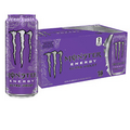 Monster Energy Ultra Violet Sugar Free Energy Drink 16 Ounce Pack of 15