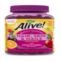 Nature's Way Alive! Hair Skin & Nails w/ Collagen - 60 Gummies exp 8-31-24