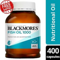 Blackmores Natural Fish Oil 1000 400 Capsules for Eye and Brain Health
