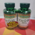 NATURE’S BOUNTY CoQ-10 200mg. 80 RAPID RELEASE SOFT-GELS (2 PACK) HEART HEALTHY