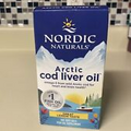 Nordic Naturals Arctic CLO - All Natural Cod Liver Oil Soft Gels, Lemon, 180 Ct