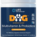Life Extension Dog Daily Multivitamin with Probiotics 90 Soft Chews
