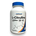 Nutricost L-Citrulline 500Mg, 120 Capsules - Gluten Free, Non-Gmo, 1000Mg