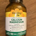 Country Life Target-Mins Calcium Magnesium Potassium 180 Tabs Exp/5/25