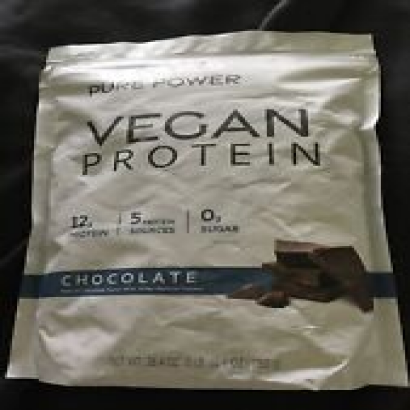 Dr. Mercola Pure Power Vegan Protein Chocolate Plant Natural Pea Hemp Chia Blend