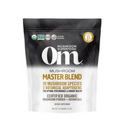 OM Mushroom Master Blend 6.2 oz Organic Powder + Botanicals Functional Wellness