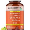 Carbamide Forte Natural Vitamin C Amla Extract With Zinc For Immunity & Skincare