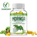 Moringa Capsules 1000mg - Antioxidant Rich,Weight Loss,Metabolism,Immune Support