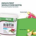 OZiva Plant Based Biotin 10000+ mcg (with Sesbania Agati Bamboo Shoot Amla 120gm
