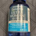 Puritan's Pride Ultra Woman 50 Plus Daily Multivitamin with Zinc 120 Caplets