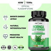 Moringa Leaf | 120 Capsules | Non-GMO and Gluten Free  | Nature's Multivitamin