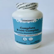 Vitacost B-100 Complex - 300 Capsules - Mfg 11/2023