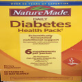 Nature Made Daily DIABETIC Health Pack 55 Packets EXP 09/2024