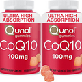 Qunol CoQ10 Gummies, CoQ10 100mg, Delicious Gummy Supplements, Helps Support