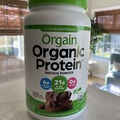 Orgain Organic Plant Based Protein Powder Creamy Chocolate Fudge 32.4oz Exp 9/25