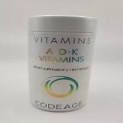 Codeage ADK Vitamin Supplement - Immune Support - Daily Vitamins A D K - 180 Cap