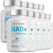 solodate NAD Resveratrol Supplement 99% Purity, 4-in-1 Upgraded NAD Supplemen...