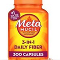 Metamucil Daily Psyllium Husk Powder Supplement 3in1 Fiber For Digestive Health