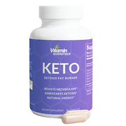 KETO Ketosis Fat Burner - 60 Capsules - Raspberry Ketone, Green Tea, Caffeine