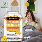 Liposomal Vitamin C Capsules 2100mg - Immune Support,High Absorption,Fat Soluble
