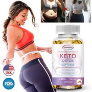Keto Capsules 2000mg - for Fat Burn Weight Loss Detox Keto,Metabolism Supplement