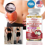 Apple Cider Vinegar 1000mg - Weight Loss, Weight Control,Detox,Suppress Appetite